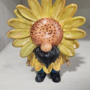 Yellow Sunflower Gnome