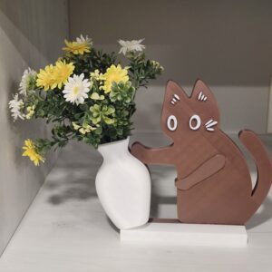 Cat Vase