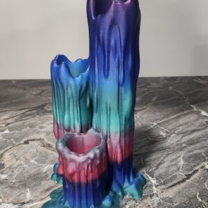 Large Multi-color Candle